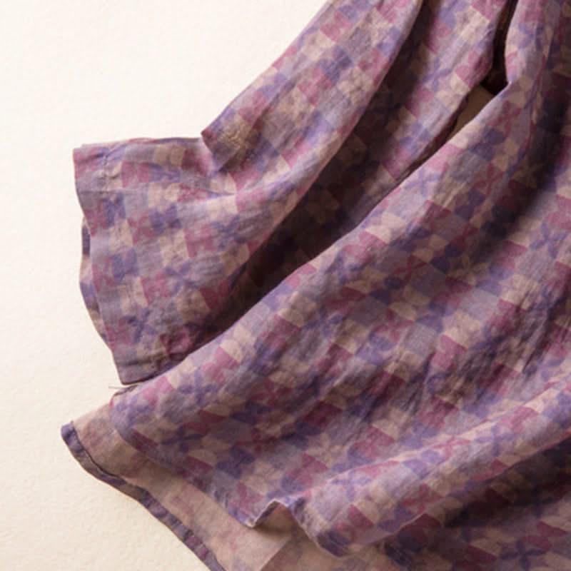 Edith — Botanical Linen Shirt