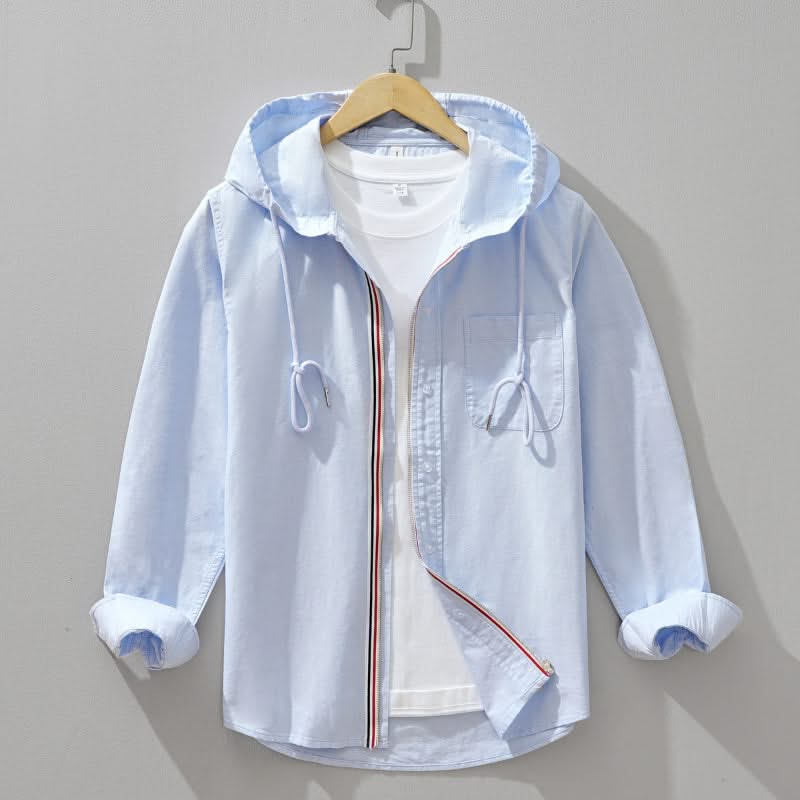 Roman — Linen-Blend Hoodie