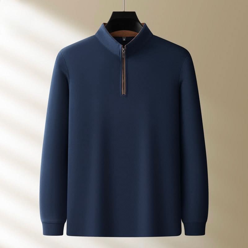 Hollis — Quarter-Zip Knit Pullover