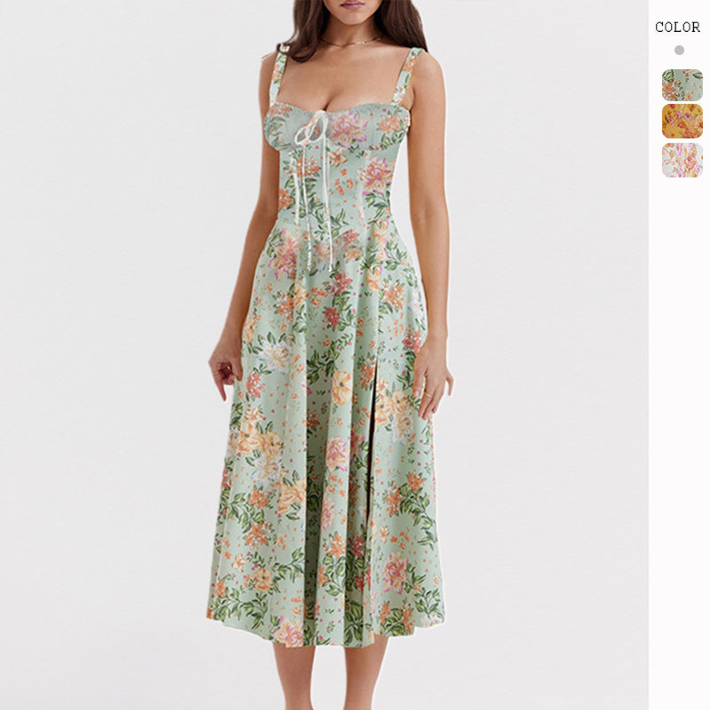Jolie — Floral Corset Dress