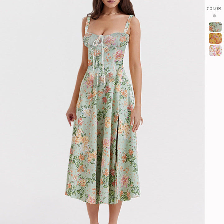 Jolie — Floral Corset Dress
