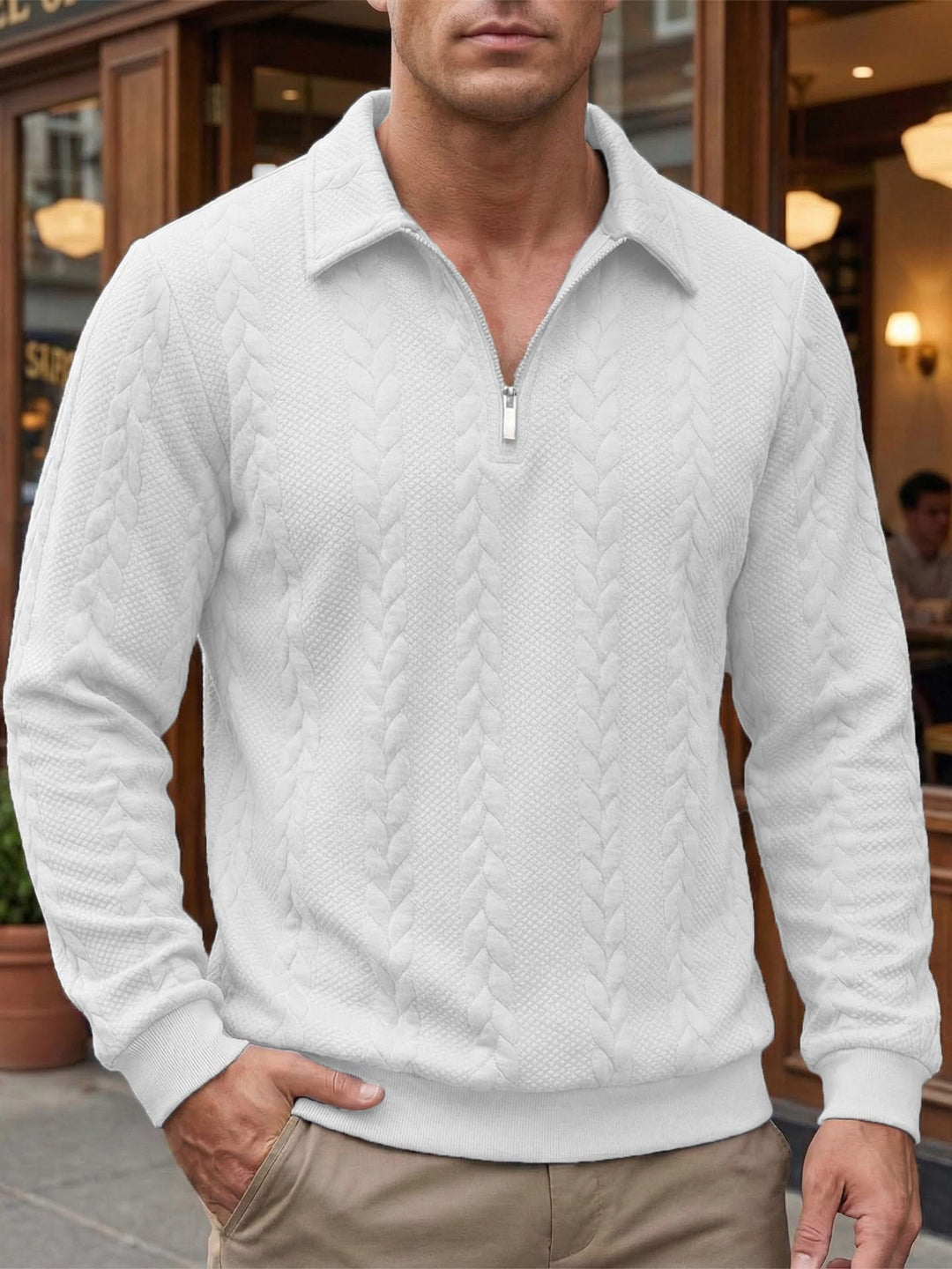 Titus — Italian-Style Quarter-Zip