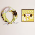 Zelie — Women's Graphic Silk Scarf