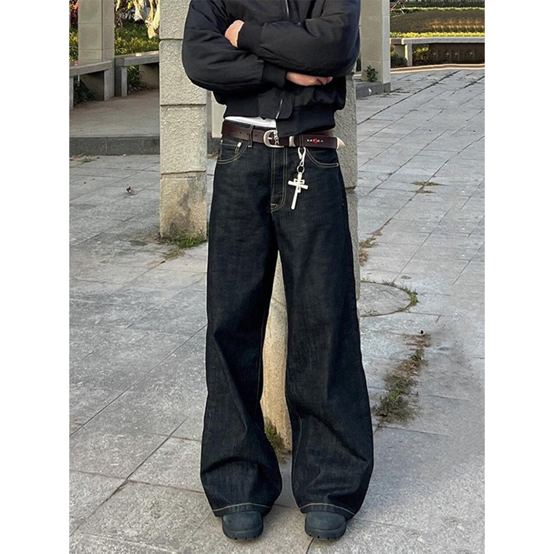 Jesse — Straight-Leg Loose Denim Jeans