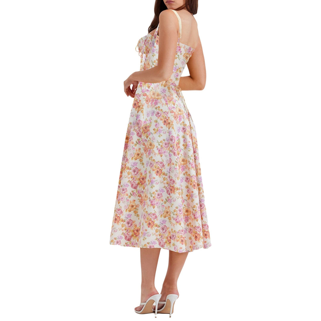Jolie — Floral Corset Dress