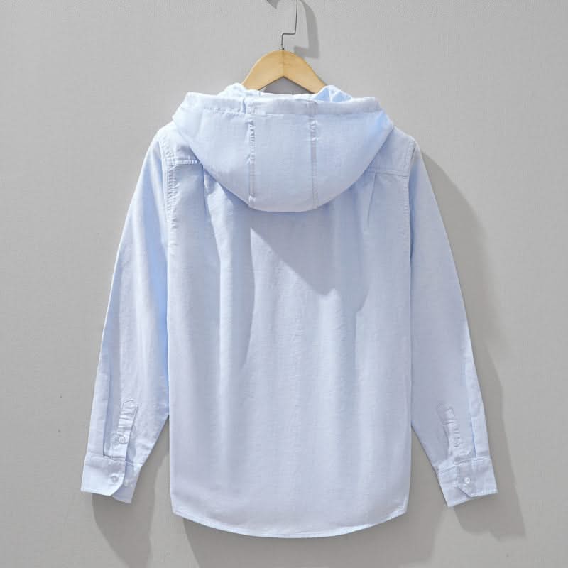 Roman — Linen-Blend Hoodie