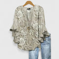 Elowen Rose — Lightweight Floral Print Blouse