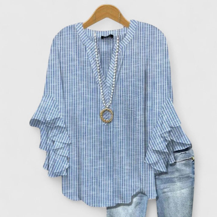 Elowen Rose — Lightweight Floral Print Blouse