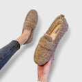 Women's Wool-Lined Moccasin Slippers