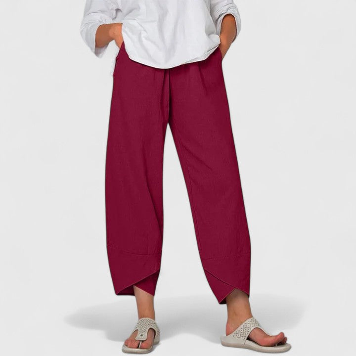 Priya — Printed Elegant Trousers