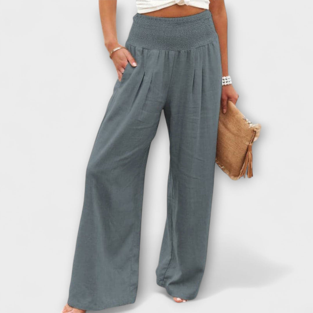 Thea — Casual Wide-Leg Trousers