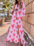 Ute — Printed Beach Cover-Up Dress