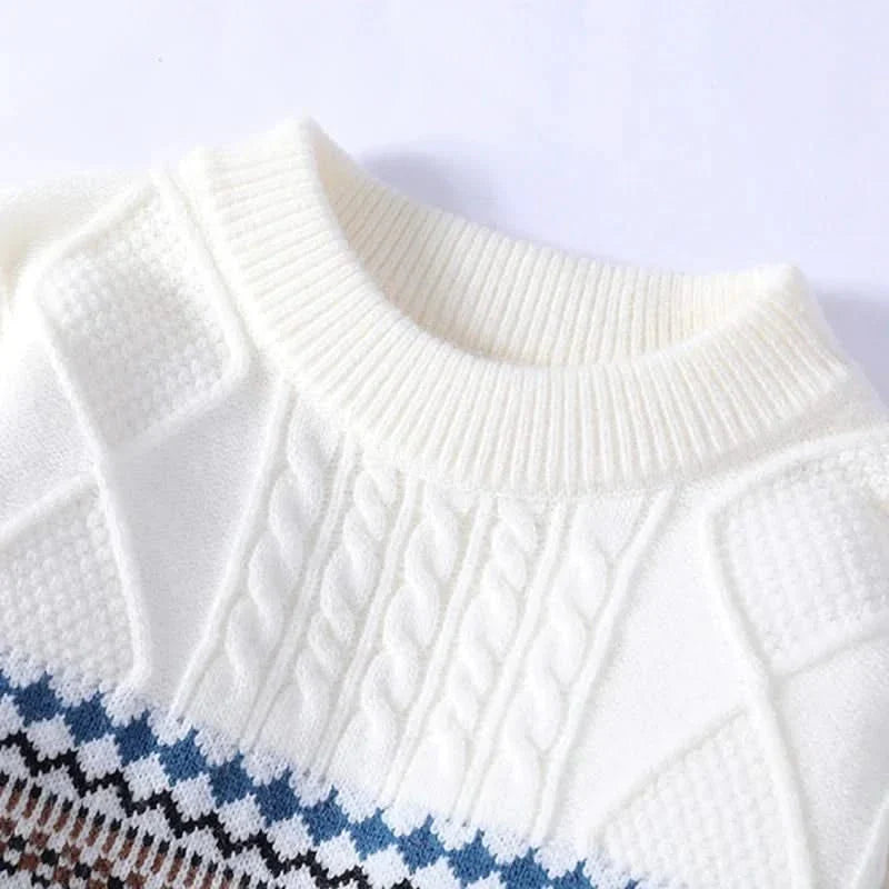Jonah — Nordic Cable-Knit Sweater