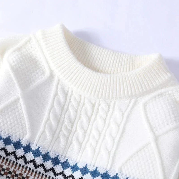 Jonah — Nordic Cable-Knit Sweater
