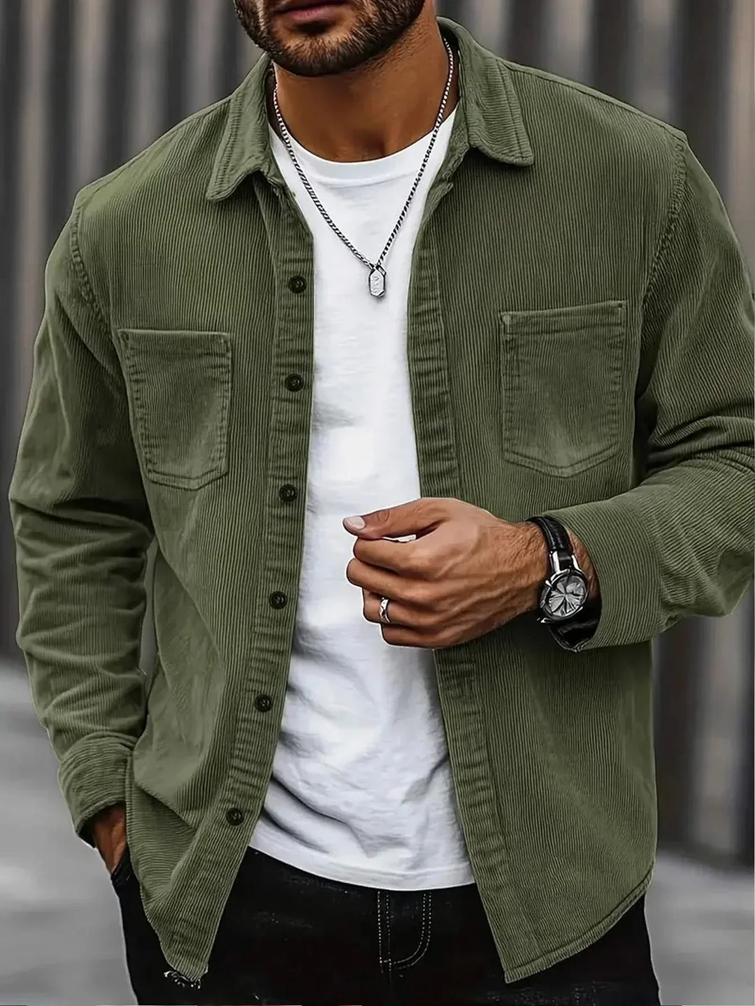 Bruce — Classic Corduroy Overshirt