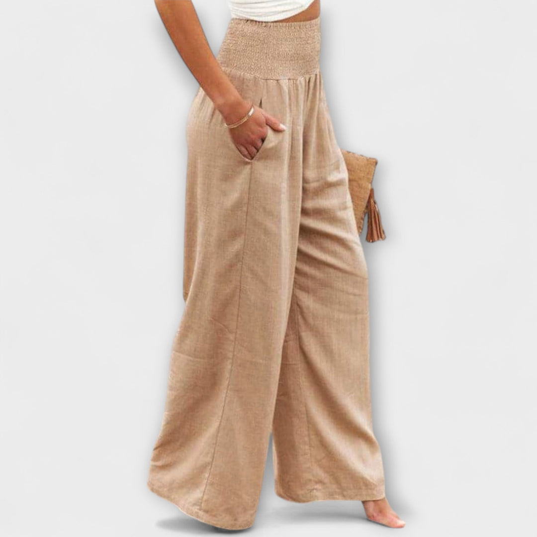 Peronel — Loose Wide-Leg Casual Trousers