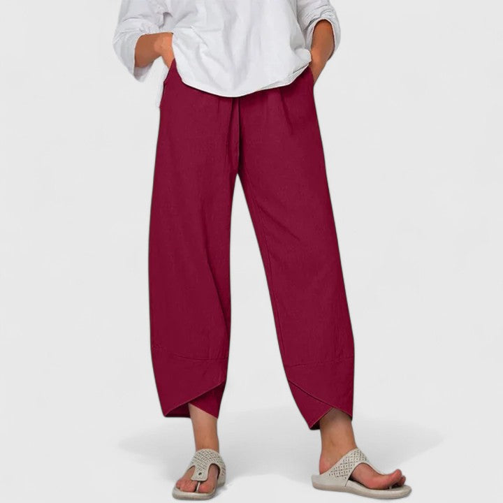 Priya — Printed Elegant Trousers