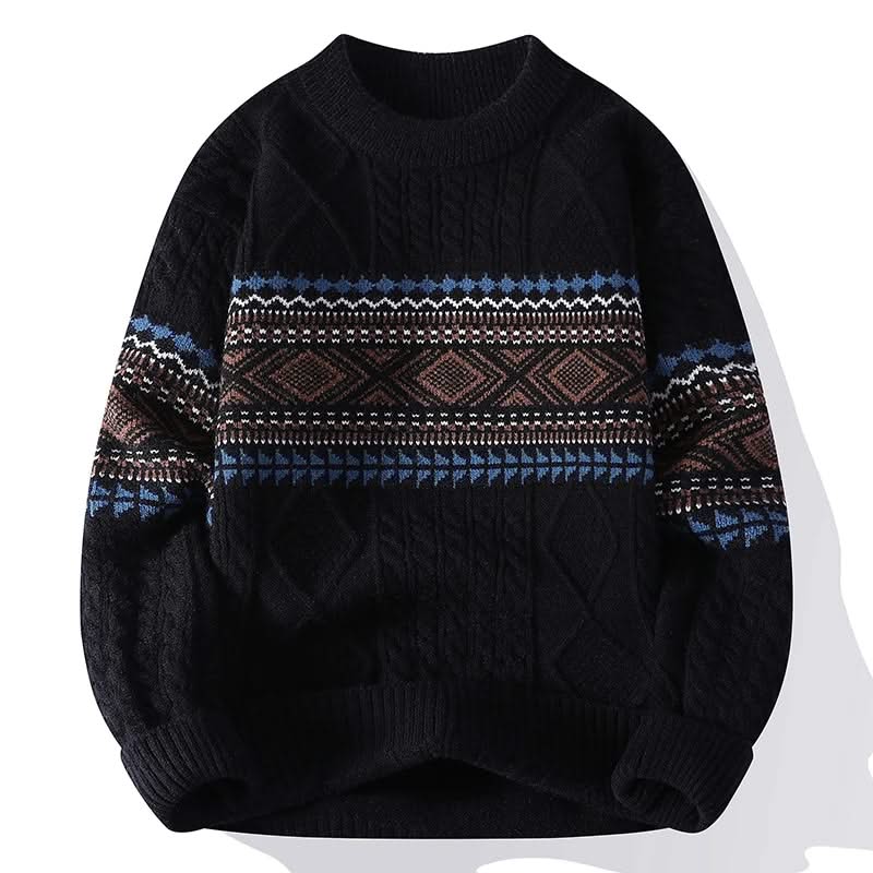 Jonah — Nordic Cable-Knit Sweater