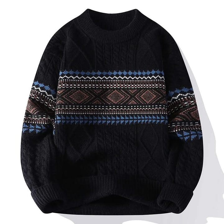 Jonah — Nordic Cable-Knit Sweater