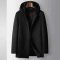 Imogen — Women’s Hooded Wool-Blend Coat