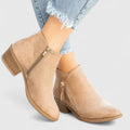 Tove — Women's Padded-Sole Heeled Ankle Boots