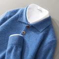 Livia — Women's Cashmere Polo Sweater