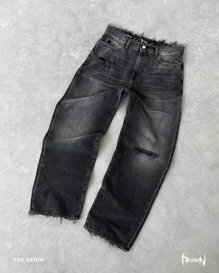 Lane — Washed Retro Jeans
