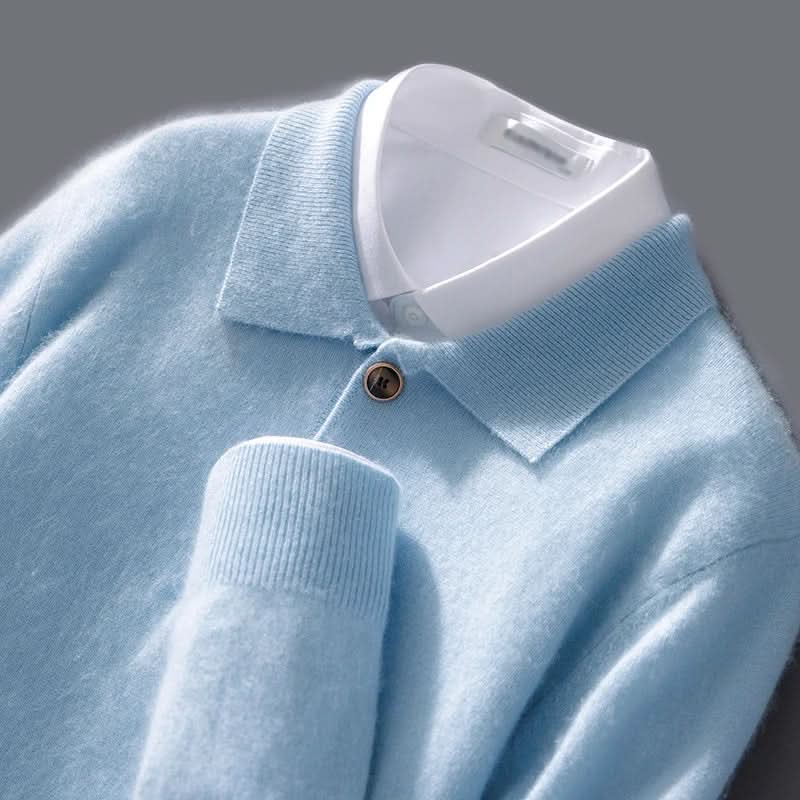 Fletcher — Knit Polo Sweater