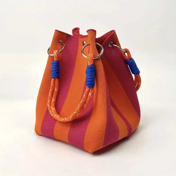 Vibrant Woven Tote