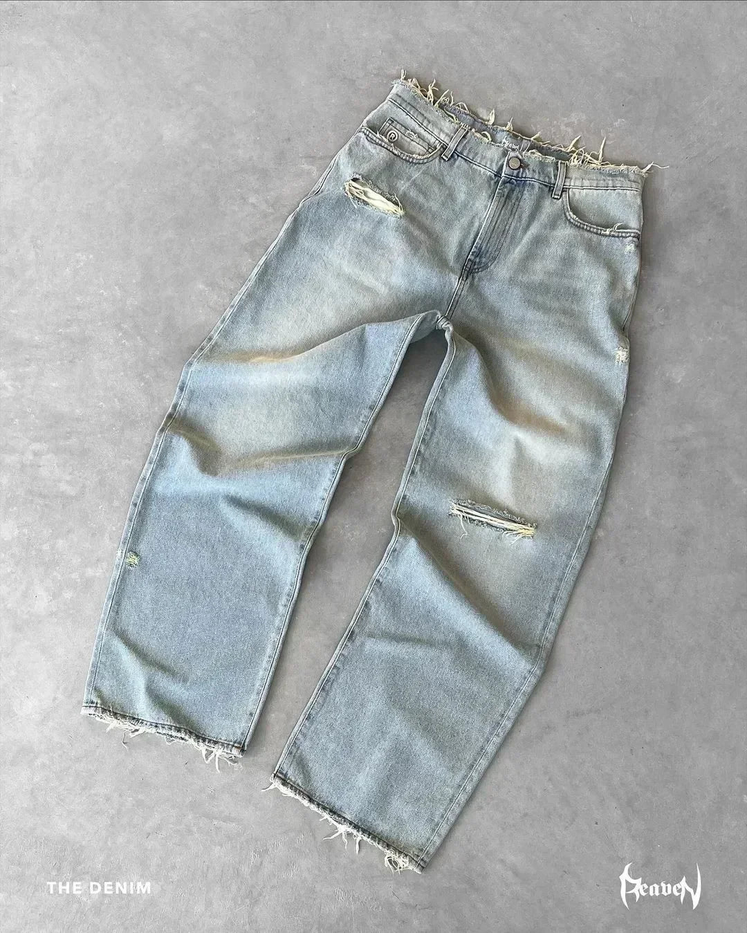 Lane — Washed Retro Jeans