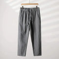 Liora — Flat-Front Linen Trousers
