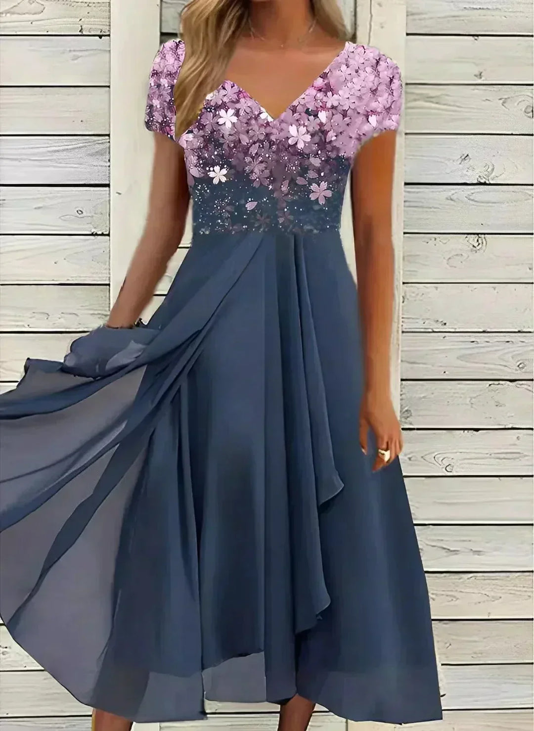 Gaia — Cocktail Swing Dress