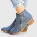 Tove — Women's Padded-Sole Heeled Ankle Boots