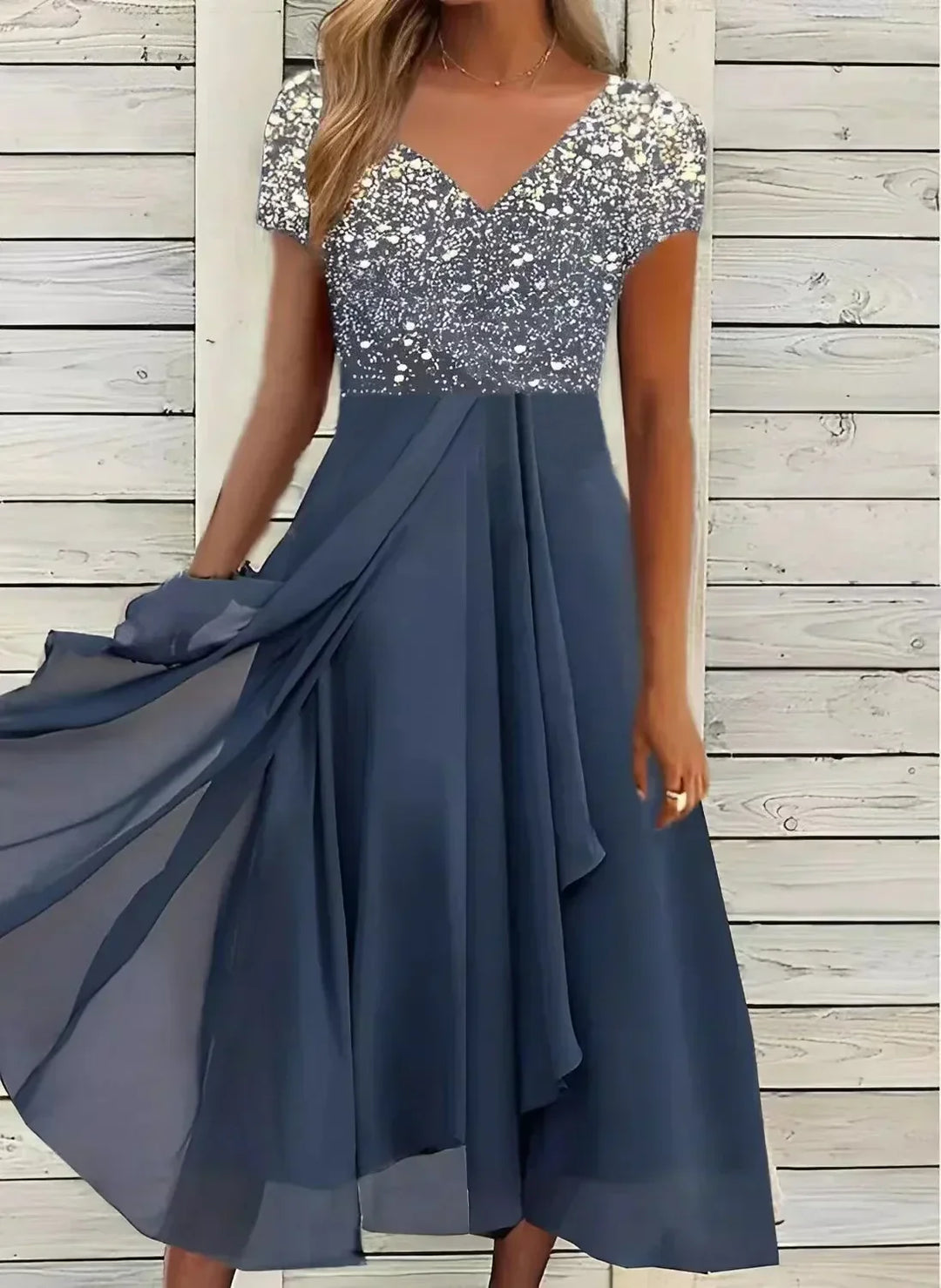 Gaia — Cocktail Swing Dress