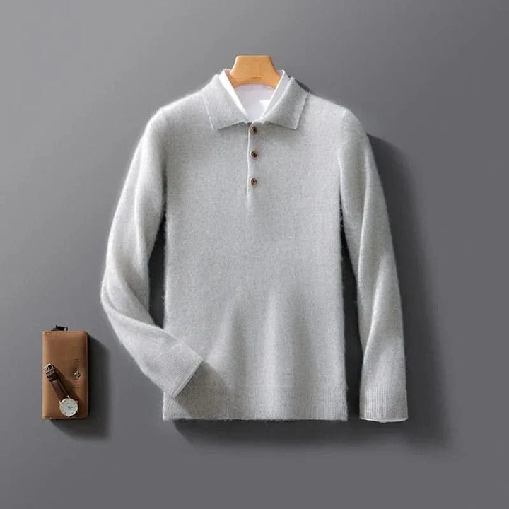 Fletcher — Knit Polo Sweater