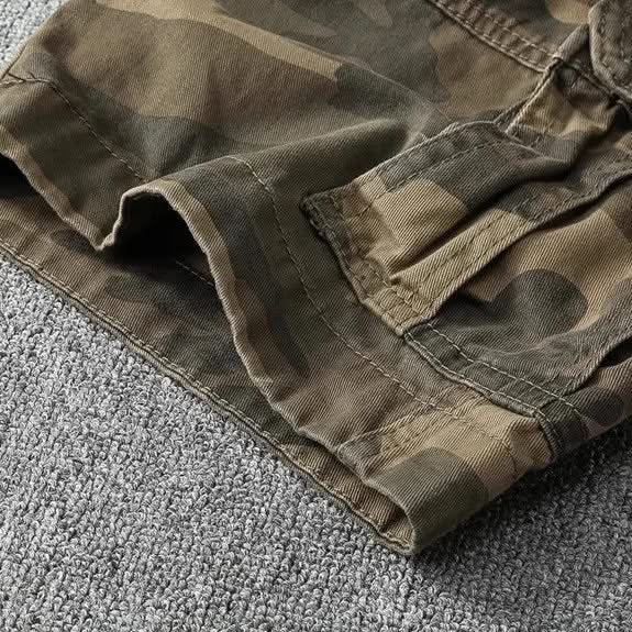 Oakes — Flap-Pocket Cargo Shorts
