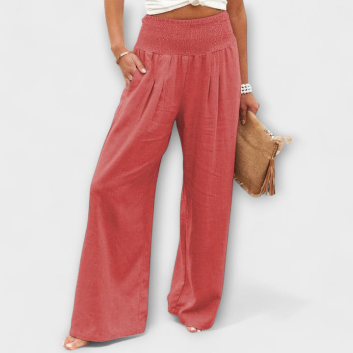 Peronel — Loose Wide-Leg Casual Trousers