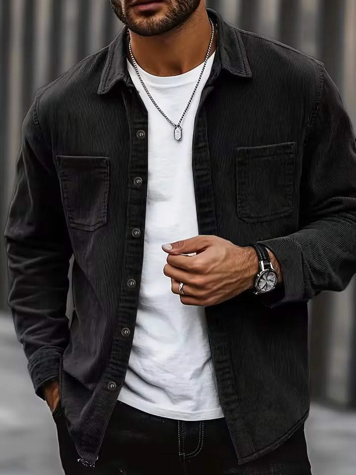 Bruce — Classic Corduroy Overshirt