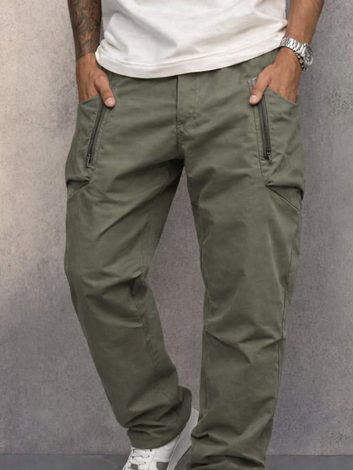 Zane — Cotton Cargo Trousers
