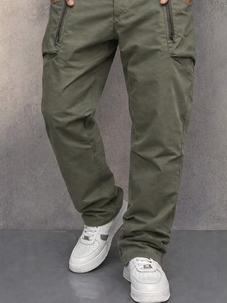 Zane — Cotton Cargo Trousers