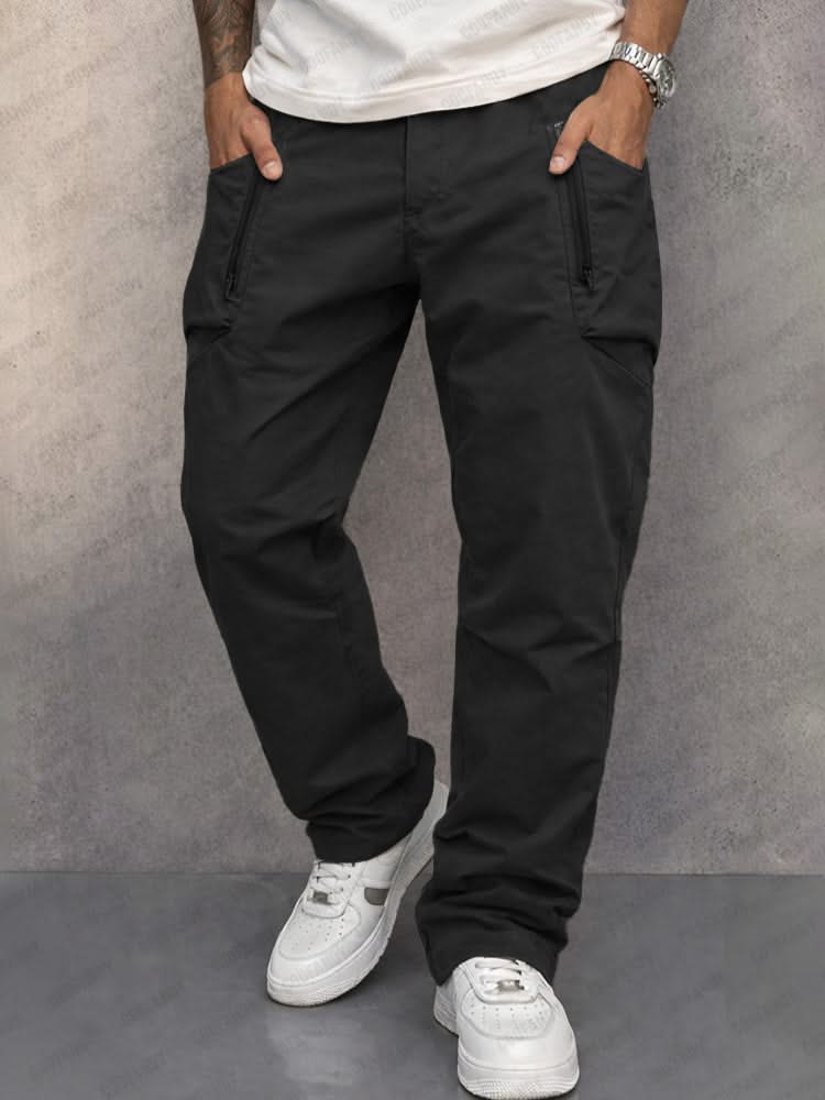 Zane — Cotton Cargo Trousers