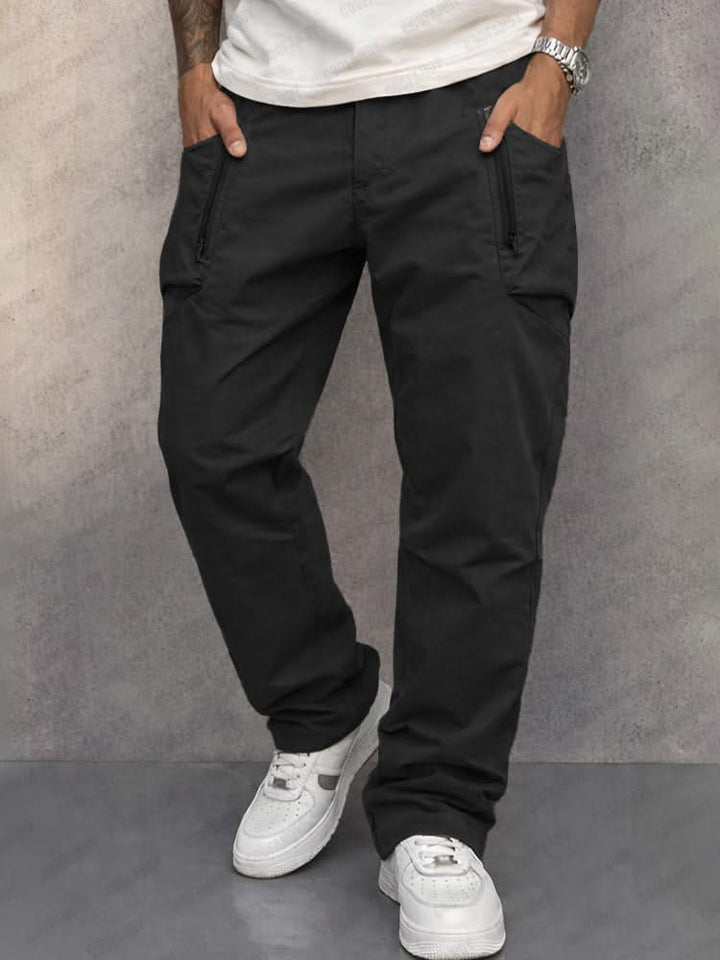 Zane — Cotton Cargo Trousers