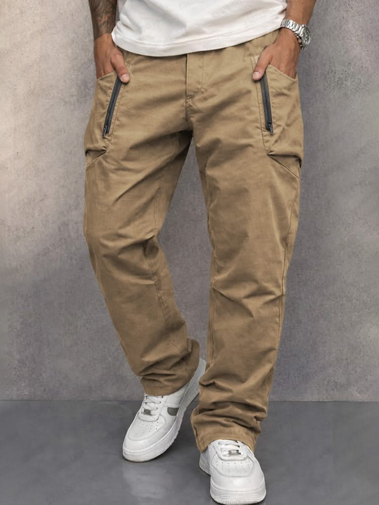 Zane — Cotton Cargo Trousers