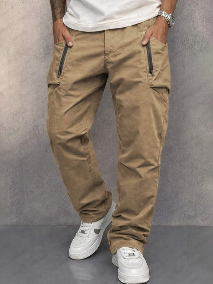 Zane — Cotton Cargo Trousers