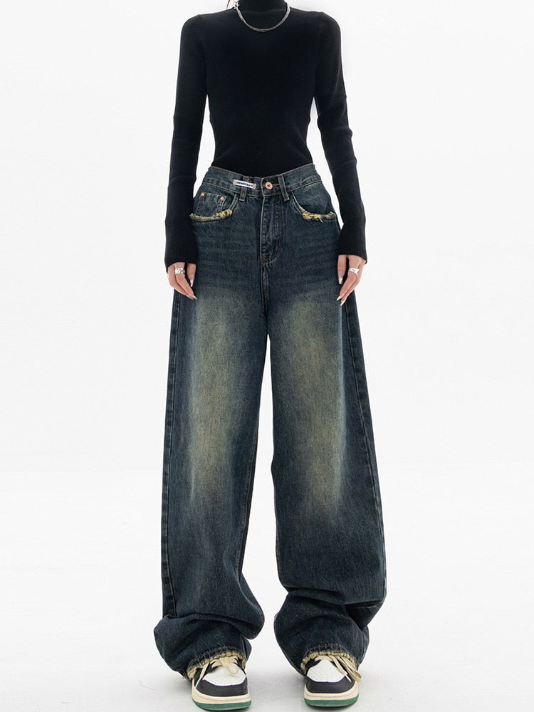 Romilly — Wide-Leg High-Rise Jeans