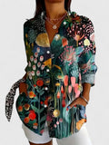 Mabyn — Colourful Print Blouse
