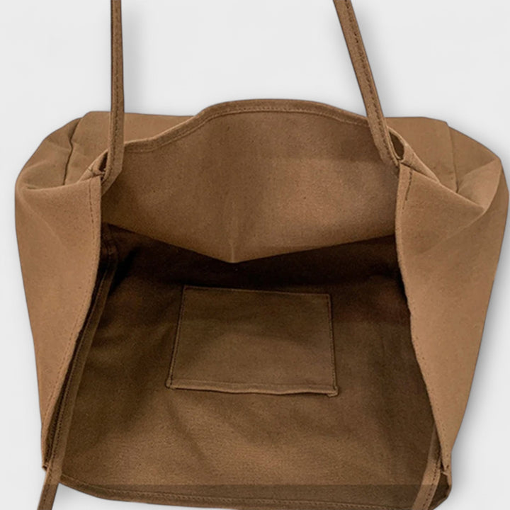 Large Canvas Shopper