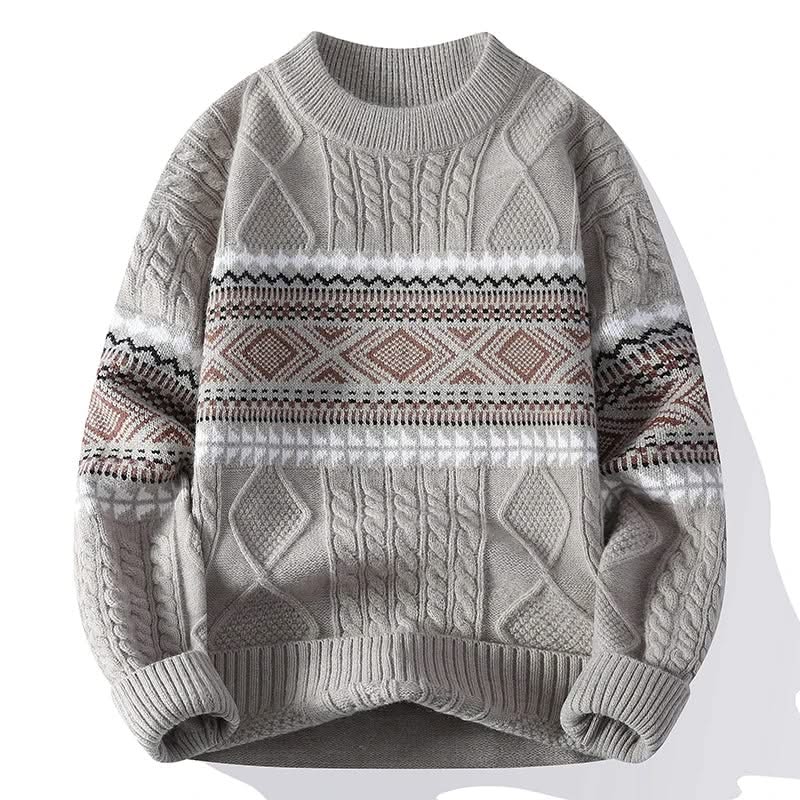 Jonah — Nordic Cable-Knit Sweater