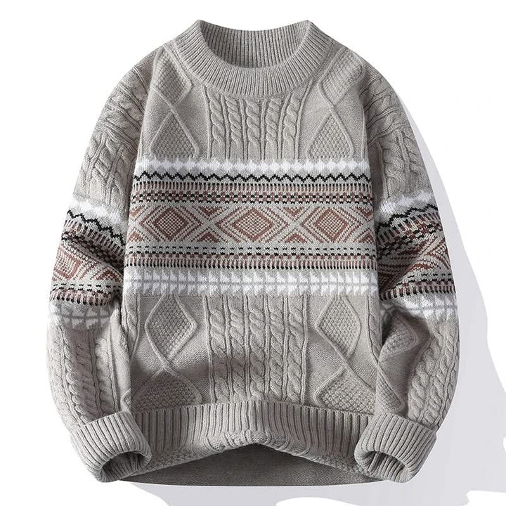 Jonah — Nordic Cable-Knit Sweater
