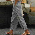 Marina — Tapered Trousers with Contrast Side Stripe